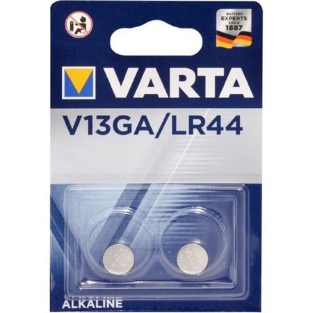 Varta V13GA LR44 Alkalin Pil 1.5V 2'Li